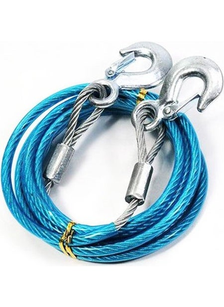 Nettedarikcisi - Nettederikcisi Auto Towing Rope Steel Insulated Towing Rope 6 Ton 3 Meters - Image 1