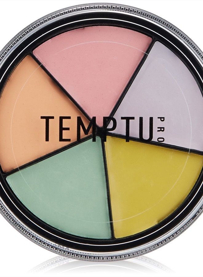 TEMPTU S/B Neutralizer Wheel - Includes 5 Color-Correcting Shades To Perfect & Even Out All Skin Types & Tones | Multi-use, Can Be Applied With Brush, Sponge, or Fingertips, 1 pack - Image 1