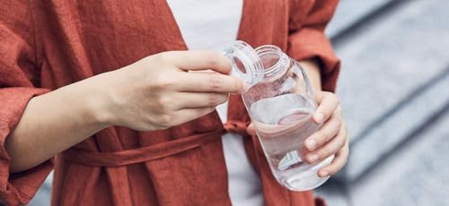 KINTO 20398 Water Bottle 334 fl oz 950 ml Amber Lightweight Dishwasher Safe My Bottle - Image 3
