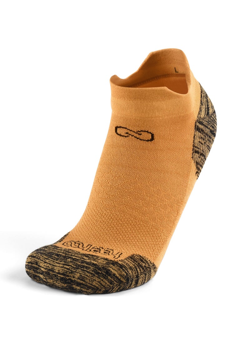 Unisex Bamboo Ankle Socks - Orange with Elegant Gray Heel - Large/Extra Large (L/XL) - pzsku/Z52D7A68B8C147200C7DDZ/45/_/1740209241/9b065352-65ea-4a09-9fbd-bf733dd6c19e