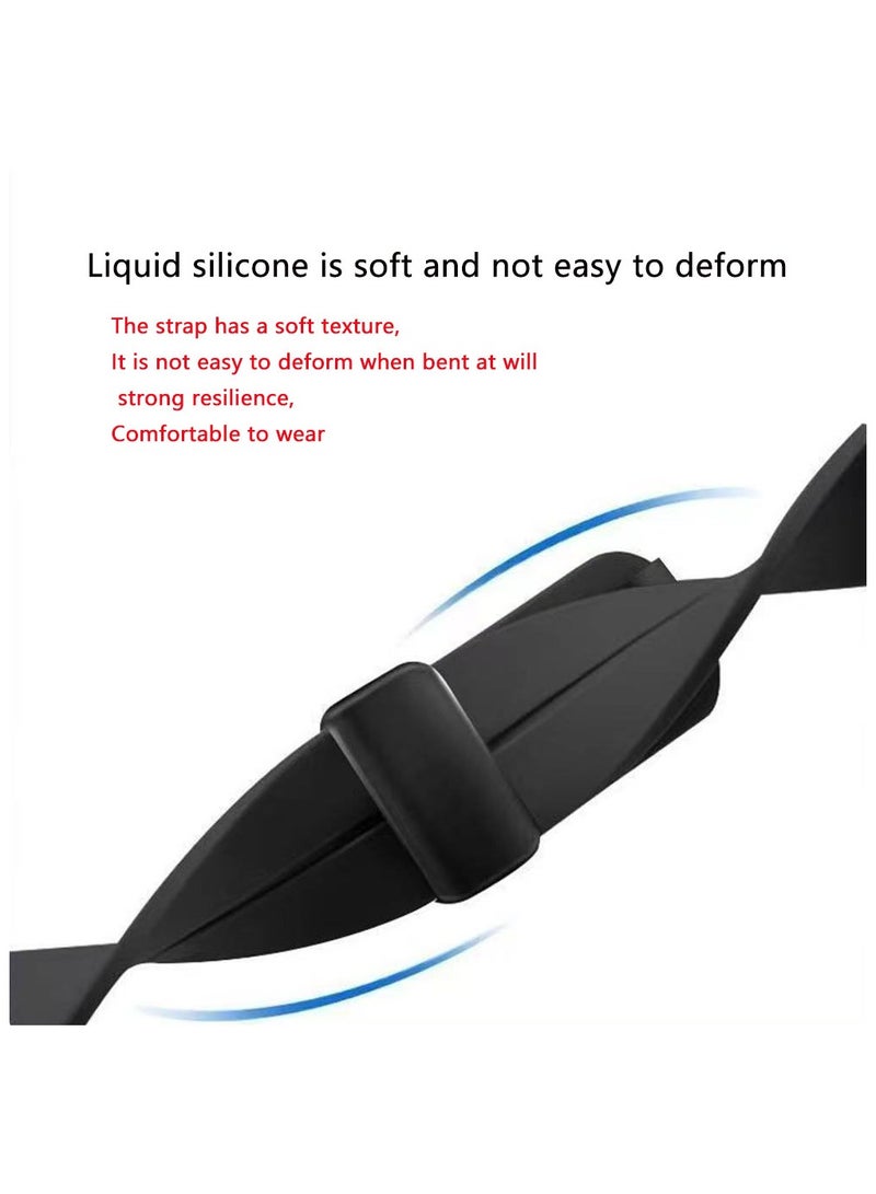 دكينج هواوي ووتش حزام سيليكون ل GT5 / GT4 / GT3 / GT2 / GT1 ، ساعة رياضية سيليكون قابلة للتعديل للرجال والنساء مع سوار معصم بديل / أزرق - Image 4