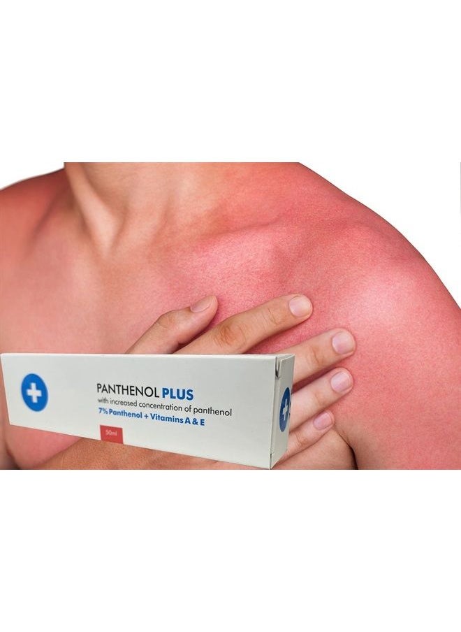 Plus - Cream for Skin care and Sun burn - A moisturizing and nourishing cream for irritated and Dry Skin