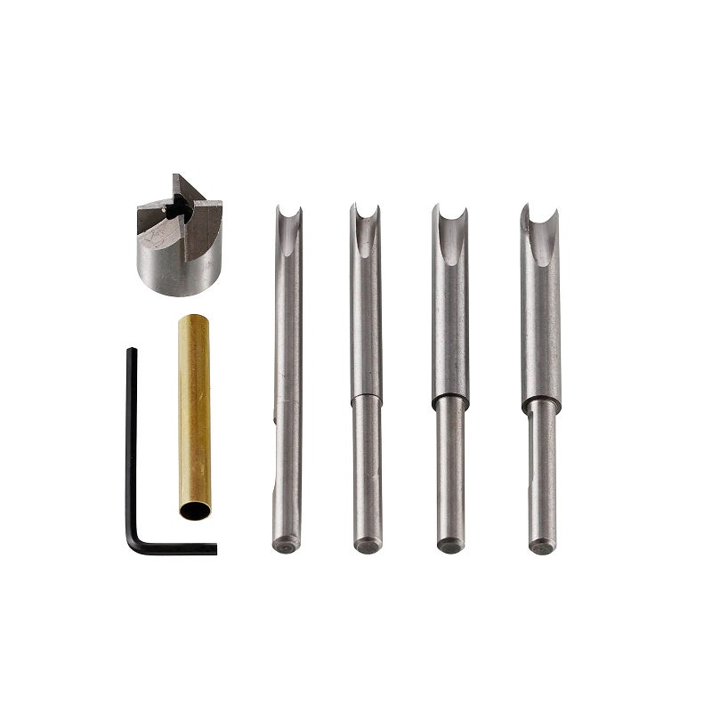 PHUKIMLONG Wood Turning Pen Barrel Kits,Turning Tools, Pen Mandrel MT2 (Pen Mill Kit- 7Pcs) - Image 1