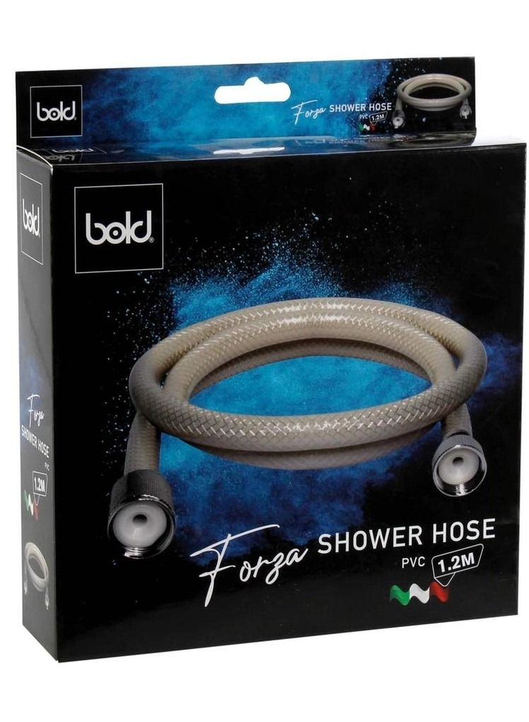 Bold Forza Shower Hose120cm White - Image 1