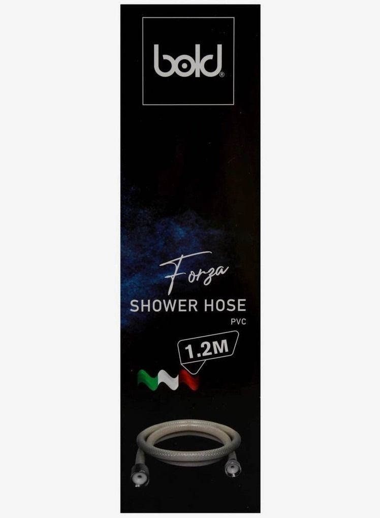 Bold Forza Shower Hose120cm White - Image 3