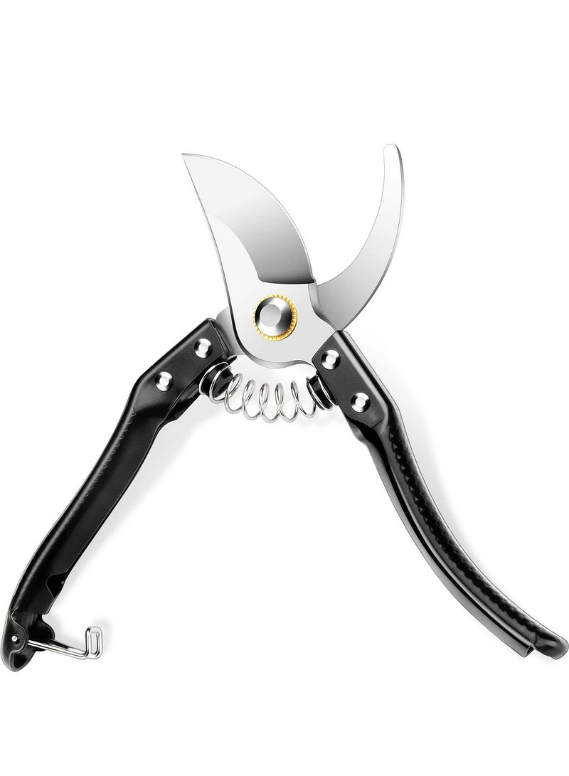 KASTWAVE مقص تقليم، مقص حديقة، مقص حديقة بقطع حاد، مقص حديقة ممتاز، مقصات من الصلب المقاوم للصدأ، مقصات لتقليم الأشجار للحدائق، علم الأشجار والمشاتل - Image 1