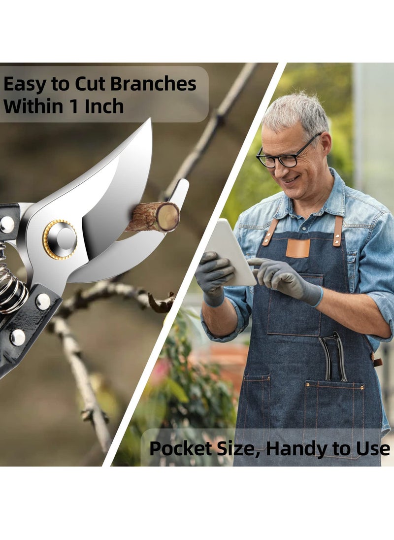 KASTWAVE Pruning Shears, Gardening Scissor, Sharp Bypass Garden Shears, Premium Garden Scissors, Stainless Steel Shears, Tree Trimmers Secateurs for Gardening, Arboriculture & Plant Nurseries  - Image 5