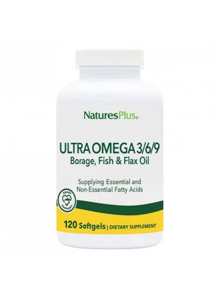 NaturesPlus Ultra Omega 3 6 9-1200 mg, 120 Softgels - Borage Oil, Fish Oil, Flax Oil Supplement - Gluten-Free - 120 Servings - pzsku/Z52D80F57D53C48BFAD4AZ/45/_/1732277024/b4abd5d1-3cdd-49e7-9447-388c7af3100a