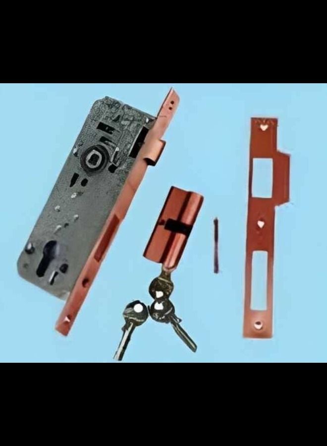 عباسلي قفل باب الغرفة قفل مثالي للجسم 85x45 (وردي ذهبي)