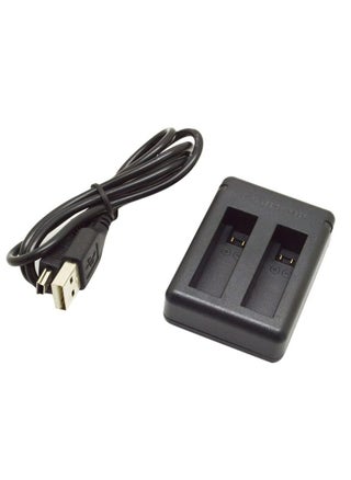USB Dual Battery Charger for GoPro Hero 4 Camcorder - pzsku/Z52D86543AA10000A81FCZ/45/_/1672393309/37188229-d4de-4171-9ea5-666c05d3bd18