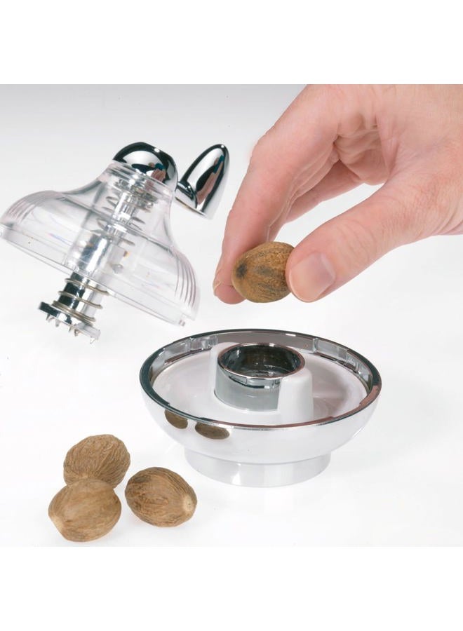 Westmark Nut Meg Grinder, 3.3 x 3.1 x 3.7 inches, Clear - Image 2