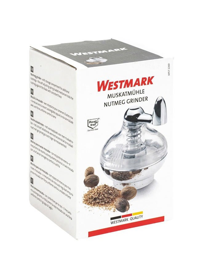 Westmark Nut Meg Grinder, 3.3 x 3.1 x 3.7 inches, Clear - Image 5