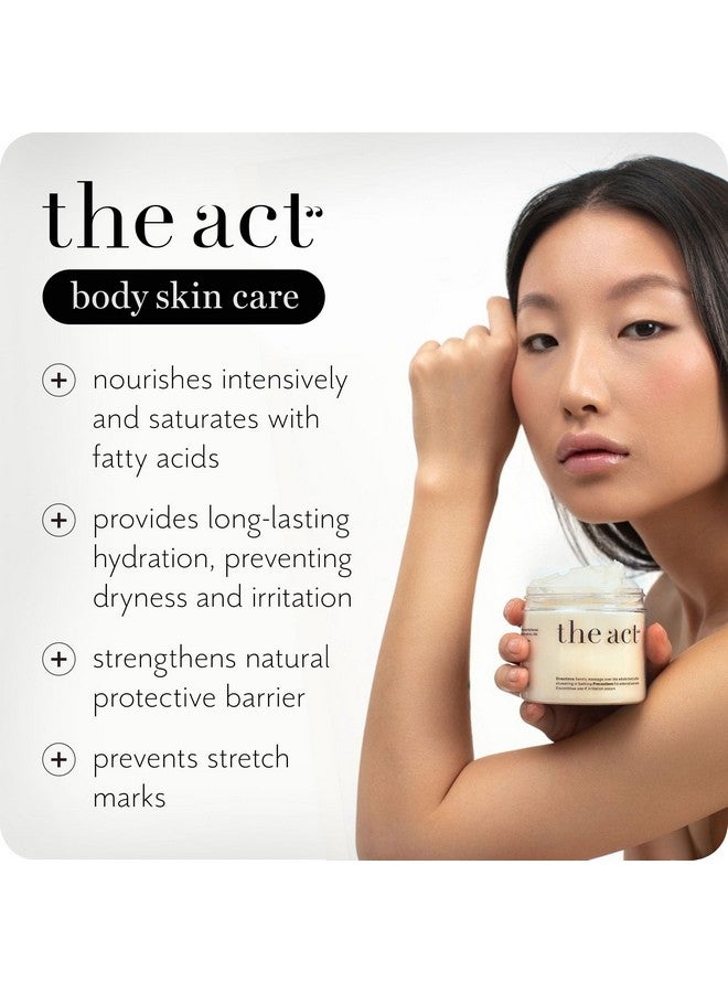The Act Coconut Massage Body Butter - Organic, Vegan, Moisturizing with Shea Oil, Sweet Almond Oil & Vitamin E - Ideal for All Skin Types, Day/Night Use, for Men Women, 6 OZ - Image 3