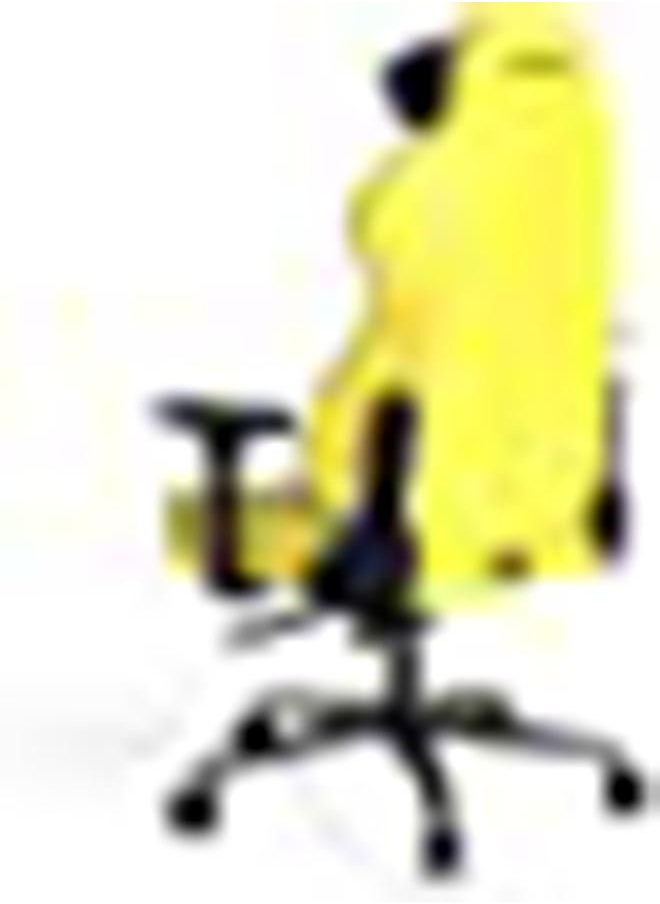 DXRacer - DXRacer Craft Pro Classic Gaming Chair, Extra Wide And Thick Seat Cushion, Adjustable Armrests, Anti-Pinch Hand Protective Cover, Memory Foam Headrest - Yellow - Image 1