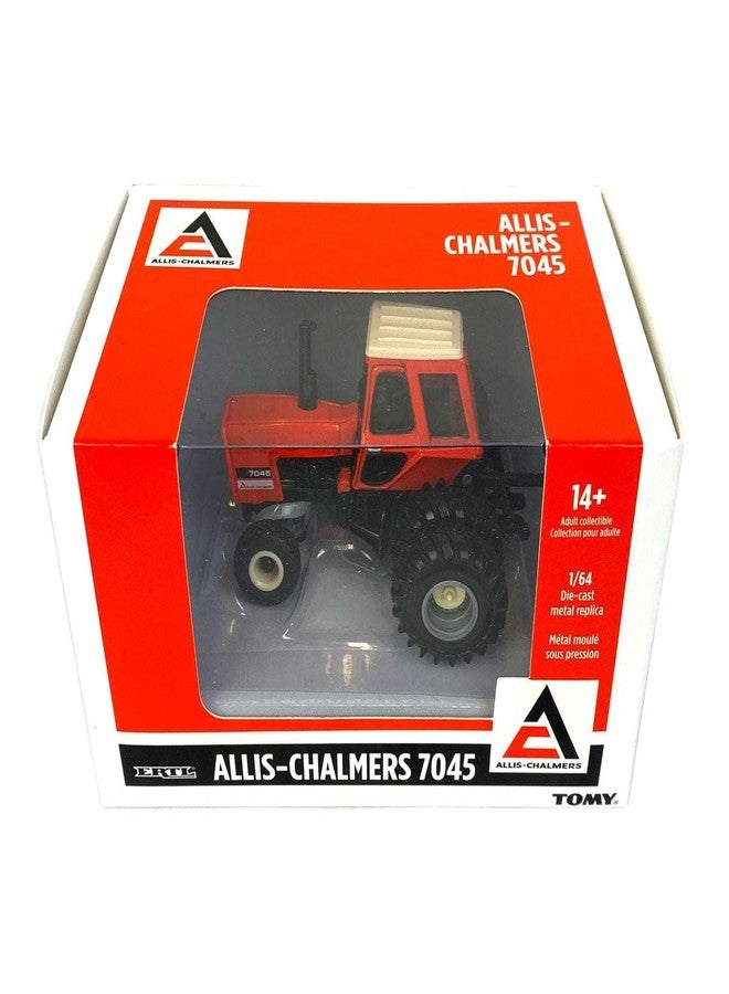 إرتل ERTL 1/64 Allis Chalmers 7045 مع كابينة، وإطارات خلفية مزدوجة وإطارات أمامية ماسية الشكل 16426 - Image 5