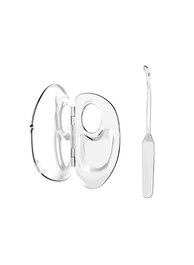 New product! Foldable Foundation Mixing Palette - Portable Professional Makeup Tool for Makeup Artists, Beauty Lovers, On-the-Go Use - Image 1