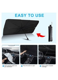 Combo Offer - Buy Car Windscreen Sunshade Umbrella  Parasol UV Protection 140X79 CM & AGC Car Sun Shade Heat Insulated Rolling Sunshade 58cm x 125cm - pzsku/Z52D90658EB80EBA600B0Z/45/_/1687937697/ef1269af-ffdd-4f3d-bc36-204aa08292ed