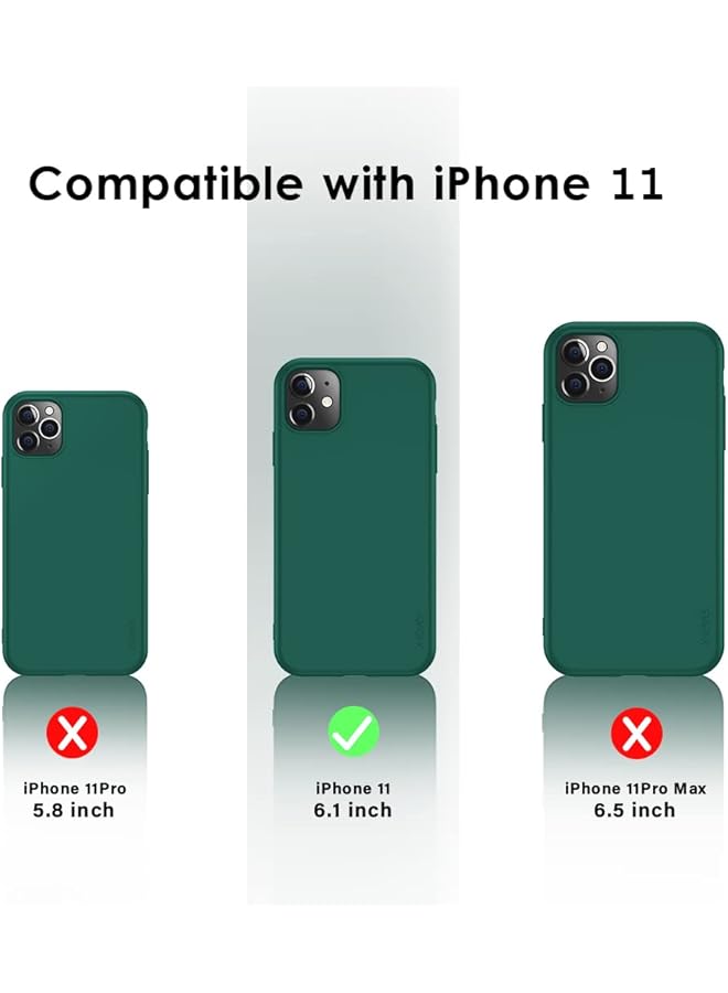 إكس ليفيل جراب هاتف iPhone 11 رفيع للغاية من مادة TPU الناعمة ذات السطح غير اللامع مع غطاء خلفي واقٍ كامل وخفيف الوزن للنساء متوافق مع iPhone 11 مقاس 6.1 بوصة إصدار 2019 - Image 3