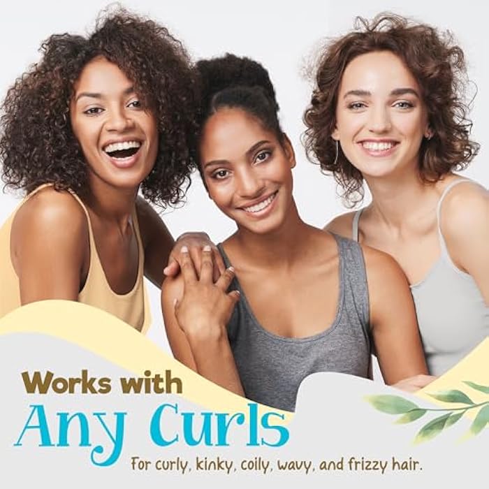 Curly Chic Rice Water Remedy Stimulating Condish - Ayurvedic Herbs, Fermented Rice Water, Lightweight Leave-In Conditioner for Healthy Hair Growth and Hydration - Sulfate, Paraben-Free - 8 fl oz - Image 5