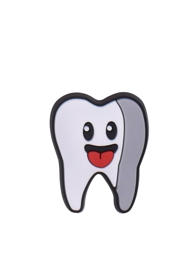 SYOSI Shoe Decoration Charms,  26 PCS PVC Shoe Charms for Shoes Silicone Wristbands, PVC Shoe Charms for Croc, Different Shapes, Hole Hole Shoes Buckle, Party Gift for Kids and Teens Girls - Image 4