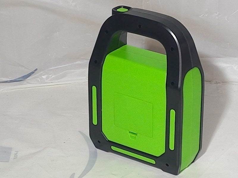 MAKY STORE Emergency Flashlight for Camping and Trips, Solar Powered and Electricity, USB Green by MAKY STORE Powered by External Batteries (Not Include Battery) - Image 4