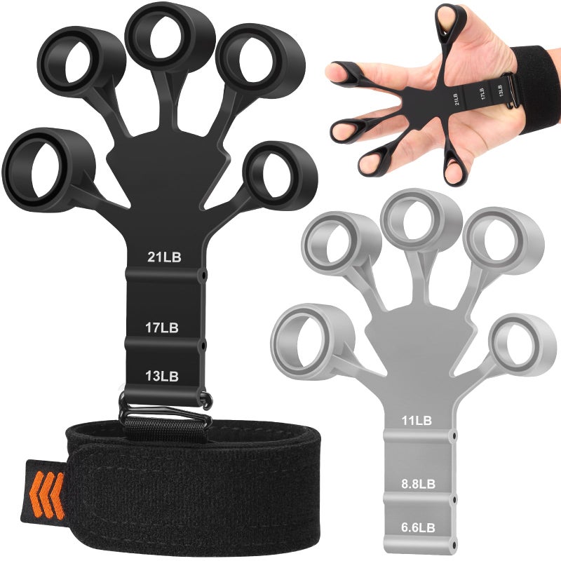 Btfsoul Grip Strength Trainer - Double-Sided Finger Exerciser and Hand Strengthener for Hand Therapy, Rock Climbing - Relieve Pain for Arthritis, Carpal Tunnel - Image 1