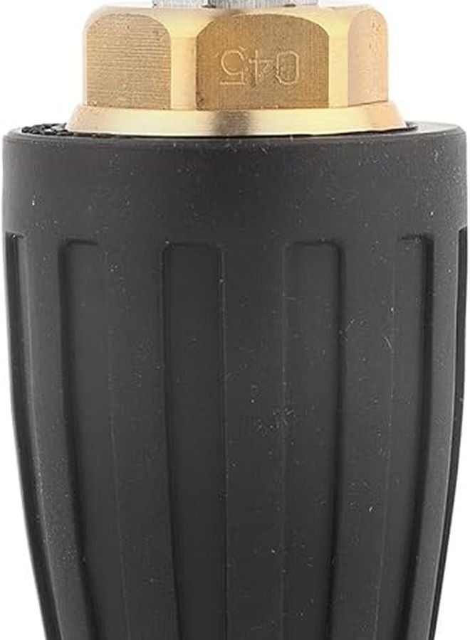 045 Hole Pressure Washer Nozzle 3600 Psi Adjustable Rotating Spray For Driveways Sidewalks - Image 2