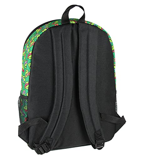 INTIMO Nickelodeon Teenage Mutant Ninja Turtles Team Leonardo Raphael Donatello Michelangelo 5 PC Backpack Lunch box Water Bottle - Image 4