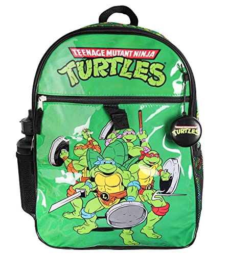 INTIMO Nickelodeon Teenage Mutant Ninja Turtles Team Leonardo Raphael Donatello Michelangelo 5 PC Backpack Lunch box Water Bottle - Image 2