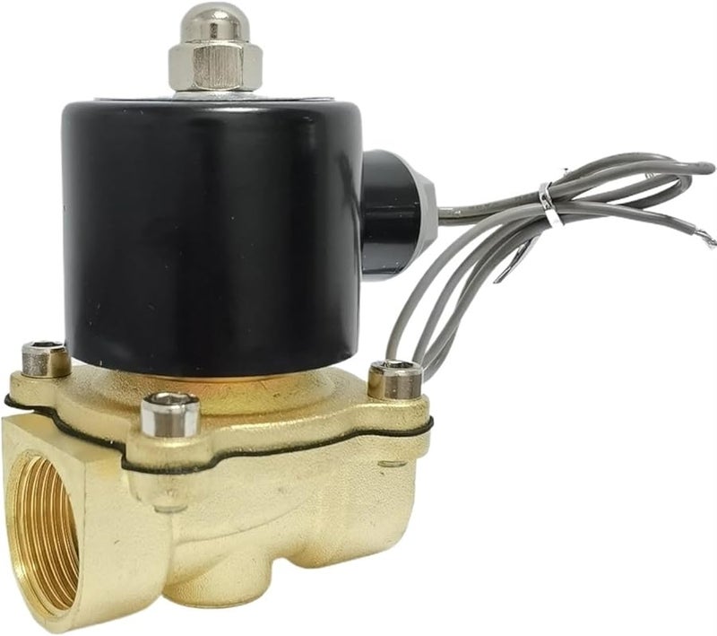 DN10 220V Electric Solenoid Valve Normally Closed For Water Oil Air 1Pcs - Image 2