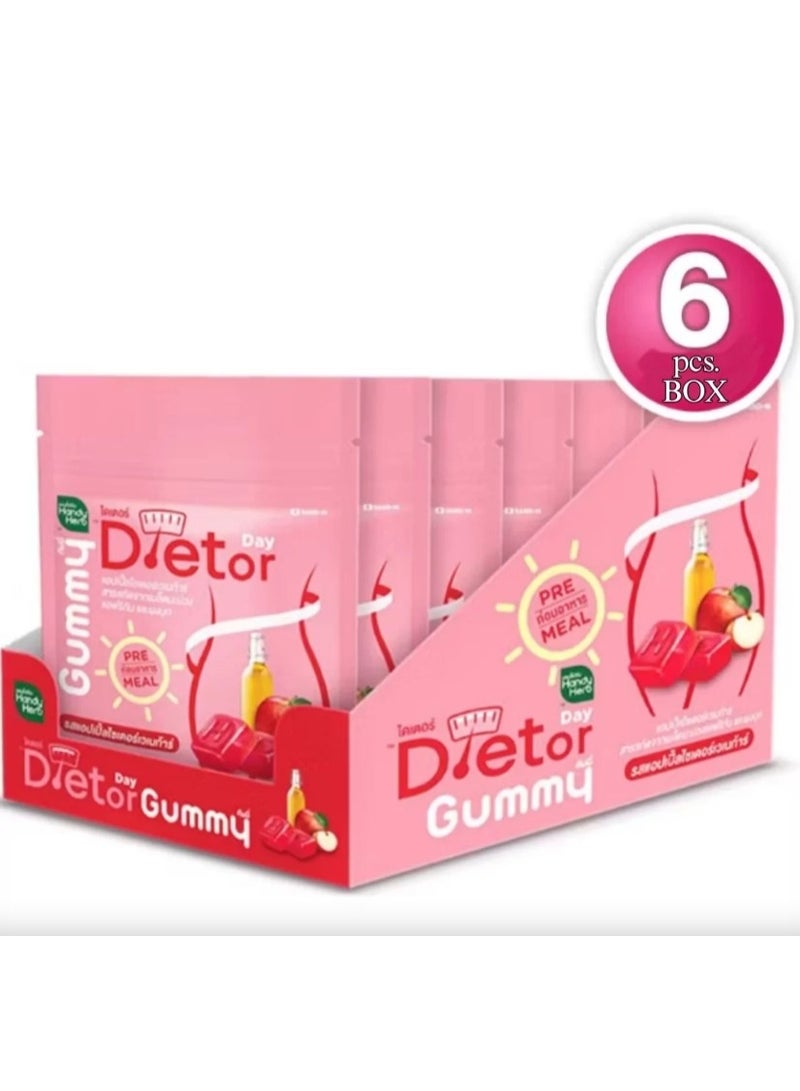 Gummy Dietor Day Gummies – Weight Management Support Gummies 1 Box (6 Packs) - Image 2