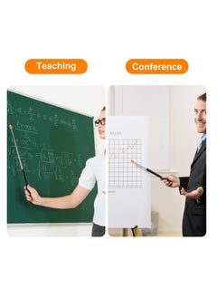 SYOSI Teachers Pointer, Retractable Pointer Stick, Handheld Pointer Stick, Teacher Pointer Stick, Telescoping Teachers Pointer, for Presentations Teaching, Lectures and Seminars Office  - Image 5