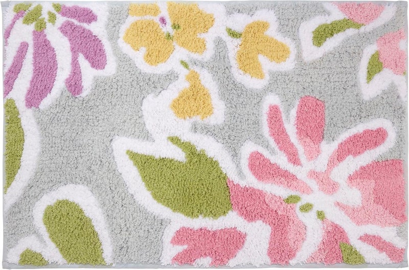 IZOD - Bath Rug, Floral Bathroom Decor, Dorm Room Essentials (Catalina Collection, 20" x 30") - Image 2