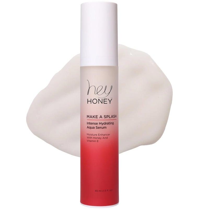 Hey Honey Skincare Make A Splash  Intense Hydrating Niacinamide Aqua Face Serum  Intense Hydration with Antiaging Benefits  15 Oz