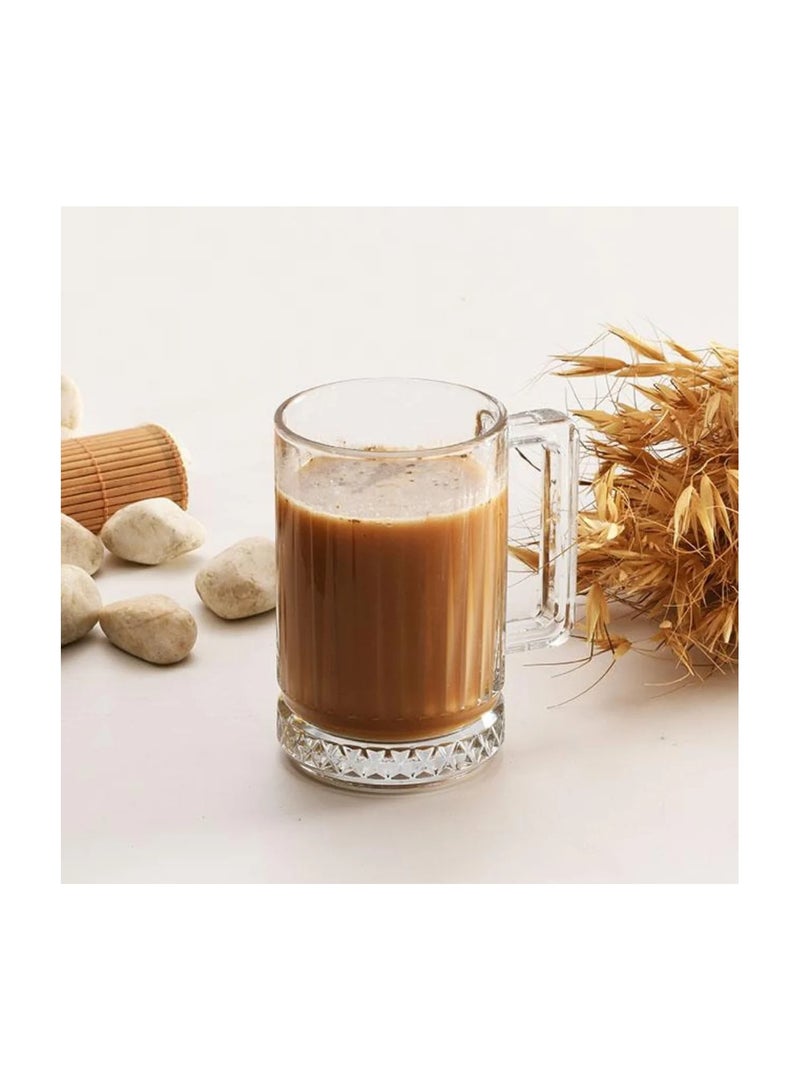 Pasabahce Elysia Coffee and Tea Mug Set of 2 Pcs – 310 ml- Turkey Made Clear - Image 3