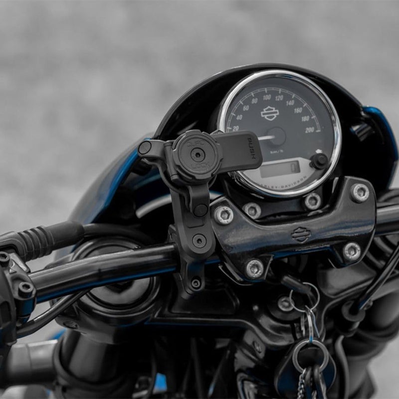 QUAD LOCK Motorcycle Handlebar Mount PRO for iPhone, Samsung Galaxy and Pixel Smartphone - Image 2