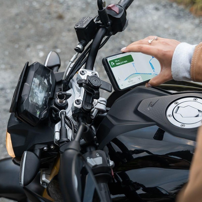 QUAD LOCK Motorcycle Handlebar Mount PRO for iPhone, Samsung Galaxy and Pixel Smartphone - Image 4
