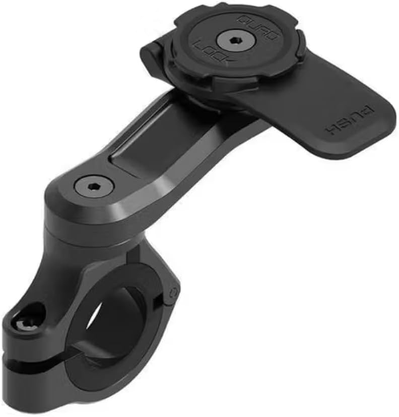 QUAD LOCK Motorcycle Handlebar Mount PRO for iPhone, Samsung Galaxy and Pixel Smartphone - Image 1