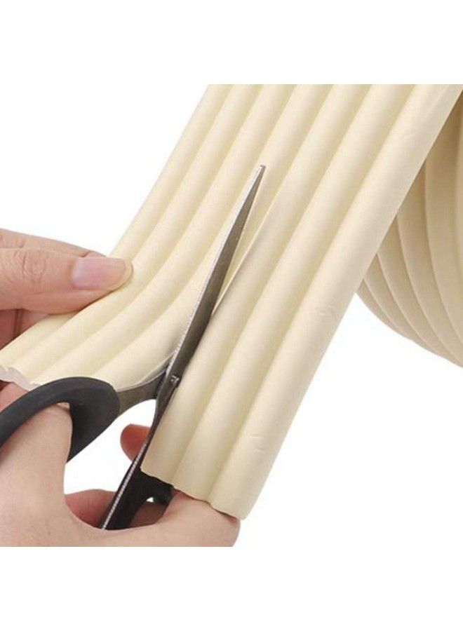 Leeonz Edge Protector For Baby ; Edge Guard Baby Proofing ; Edge Bumpers For Furniture Table Desk ; 3M Pre Taped ; 6.5Ft ; Cream - Image 3