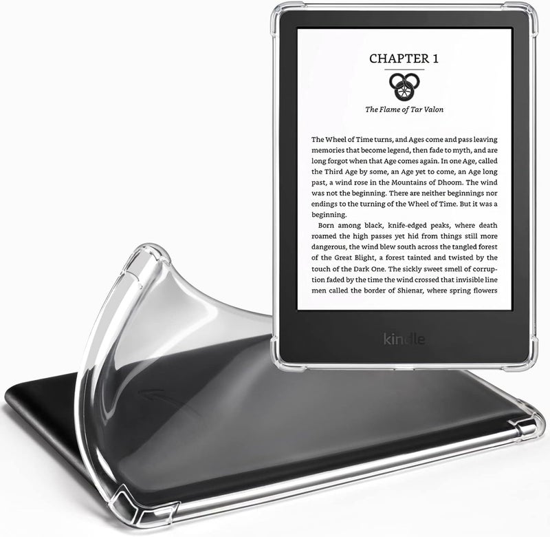 Clear Case for 6" Kindle 11th Generation 2022 - Ultra-Slim Soft TPU Transparent Cover, Lightweight & Durable Protection