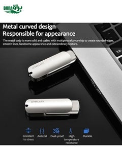 BURAQ Teclast Leishen Plus Series USB3.0 Twister Flash Drive, Memory:128GB(Silver)  - Image 5