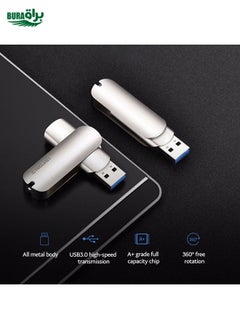 BURAQ Teclast Leishen Plus Series USB3.0 Twister Flash Drive, Memory:128GB(Silver)  - Image 4