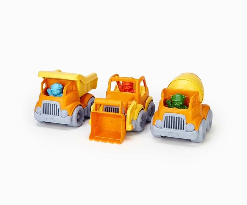 Green Toys Scooper Construction Truck, Yellow/Orange - Image 5