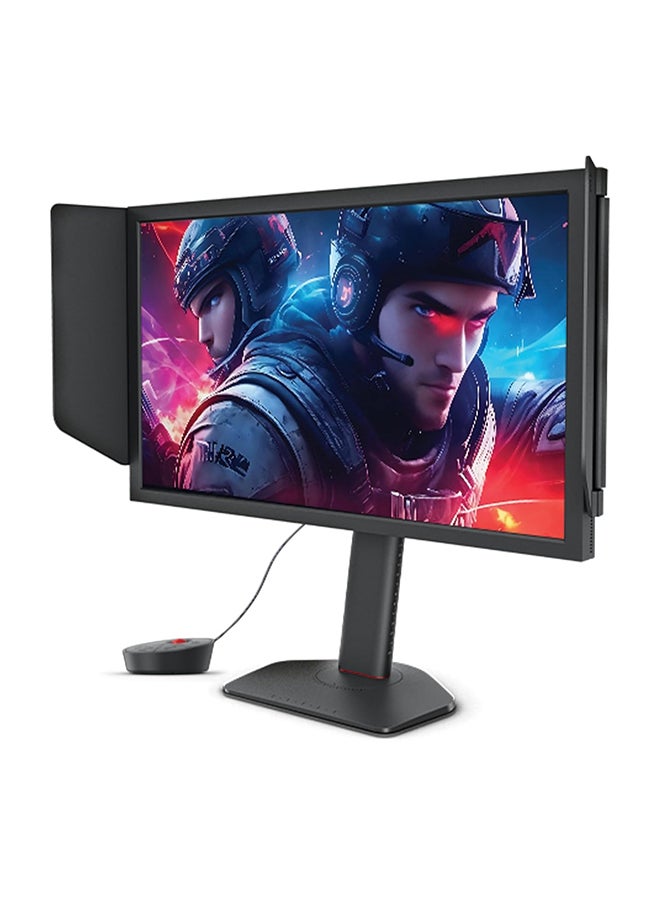 بين كيو زوي XL2586X 24.1" 540Hz FHD شاشة ألعاب سريعة TN 0.5ms|شاشة للألعاب الإلكترونية (FPS)|وضوح الحركة DyAc2 |إعدادات XL للمشاركة|مفتاح S|درع|تعديل دقيق للارتفاع مع محامل صناعية (أسود) - Image 1