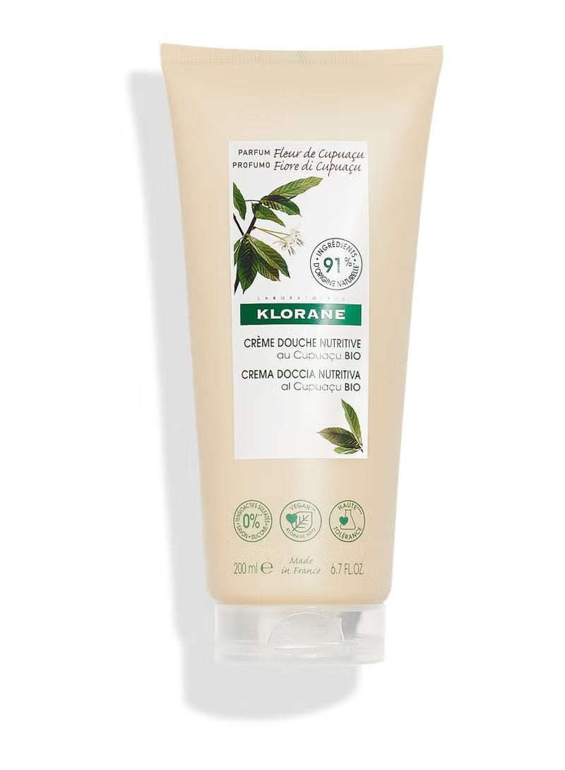 Klorane Nourishing Shower Cream With Cupuaçu Organic Flower 200Ml