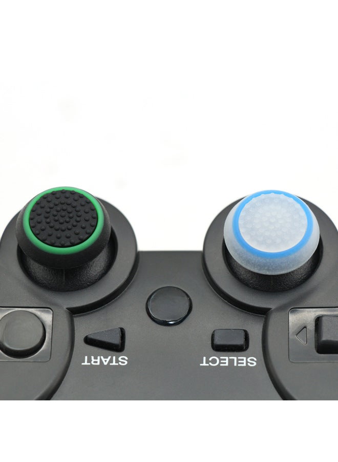 Ps5/ps4/xbox360/XBOX ONE Luminous Cap Non-slip Rocker Key Cap 3D Non-slip Rocker Key Cap Multicolor-Product Color:Black Background Red - Image 4