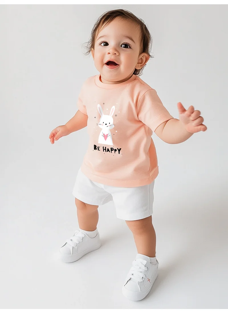 Nautinati Nautinati Girls' Cotton Candy Print Set of Top and Shorts