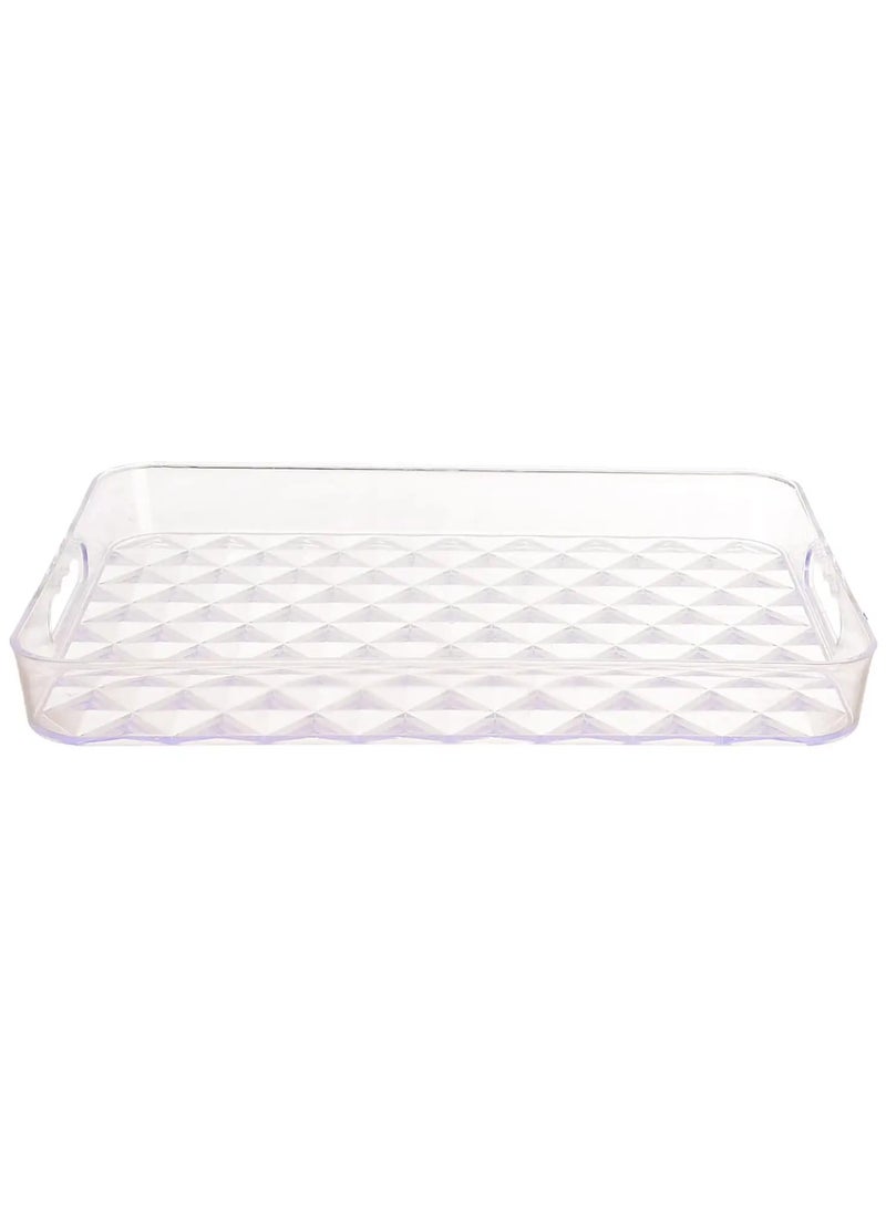 Acrylic serving tray with handle - Image 4