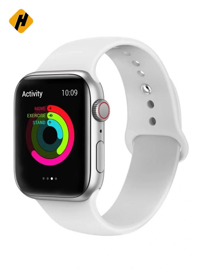 HuHa "Enhance Your Apple iWatch Series 6/5/4/3/2/1/SE 42-44mm with a Soft Silicone Fitness Replacement Wristband Strap"  - Image 1