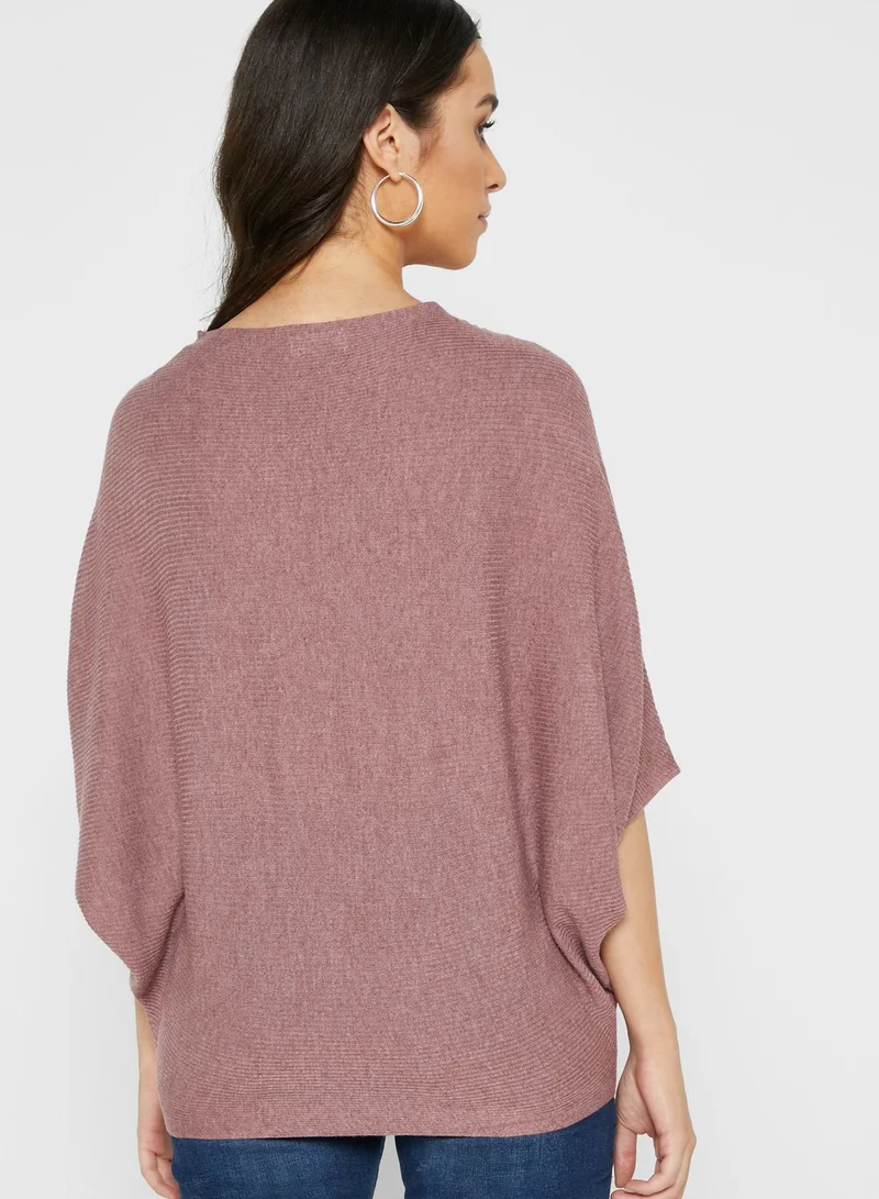 Jacqueline de Yong Batwing Sleeve Sweater